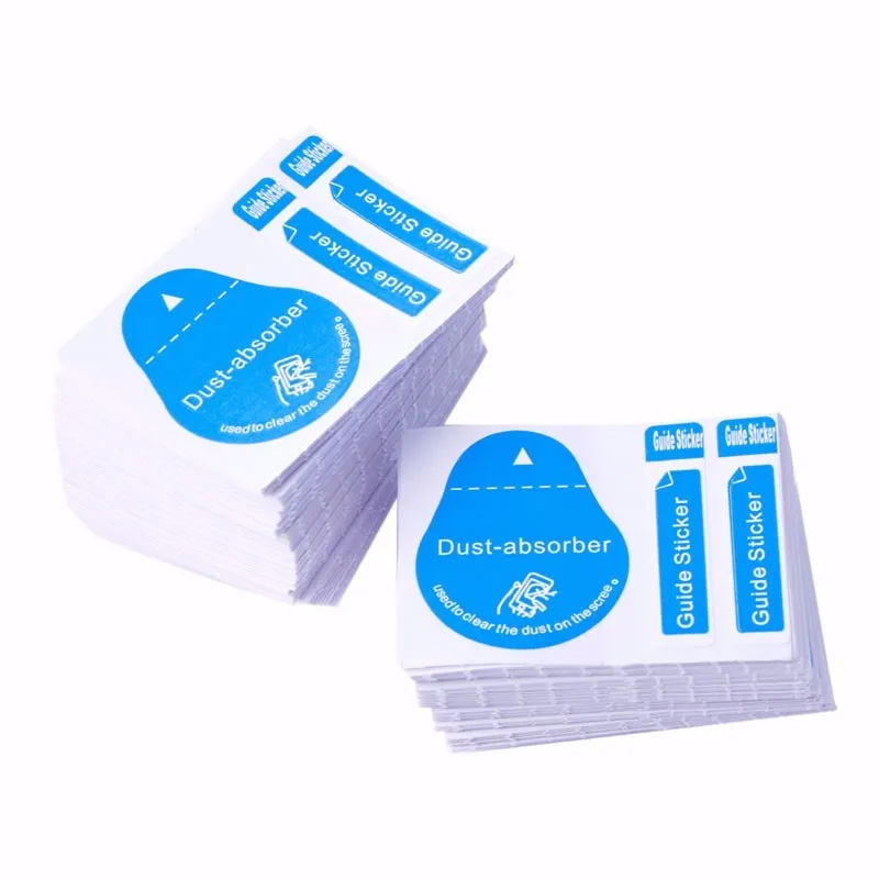 1/20/50/100pcs Blue Dust Remov - Dust Removal Sticker ulasan dan harga