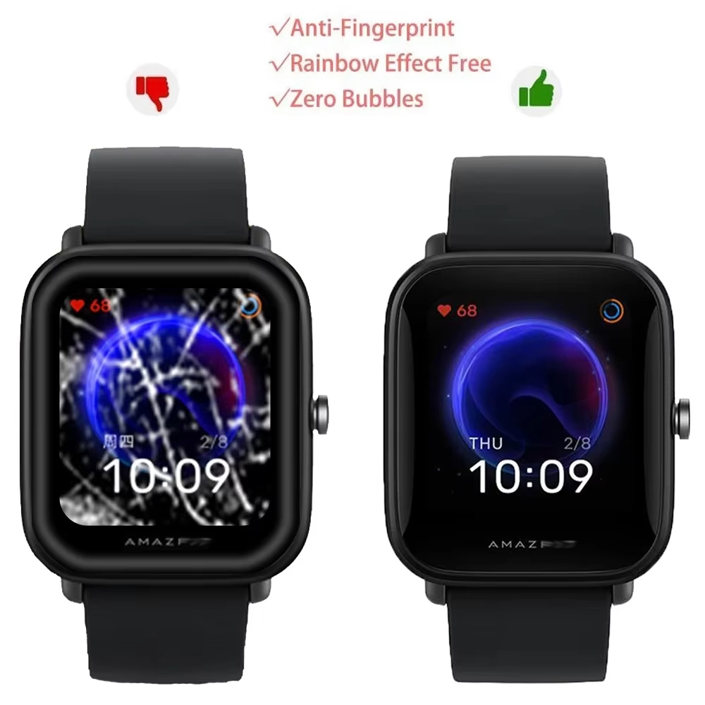 1-6 PCS Screen Protector Film  - Smartwatch Screen Film ulasan dan harga