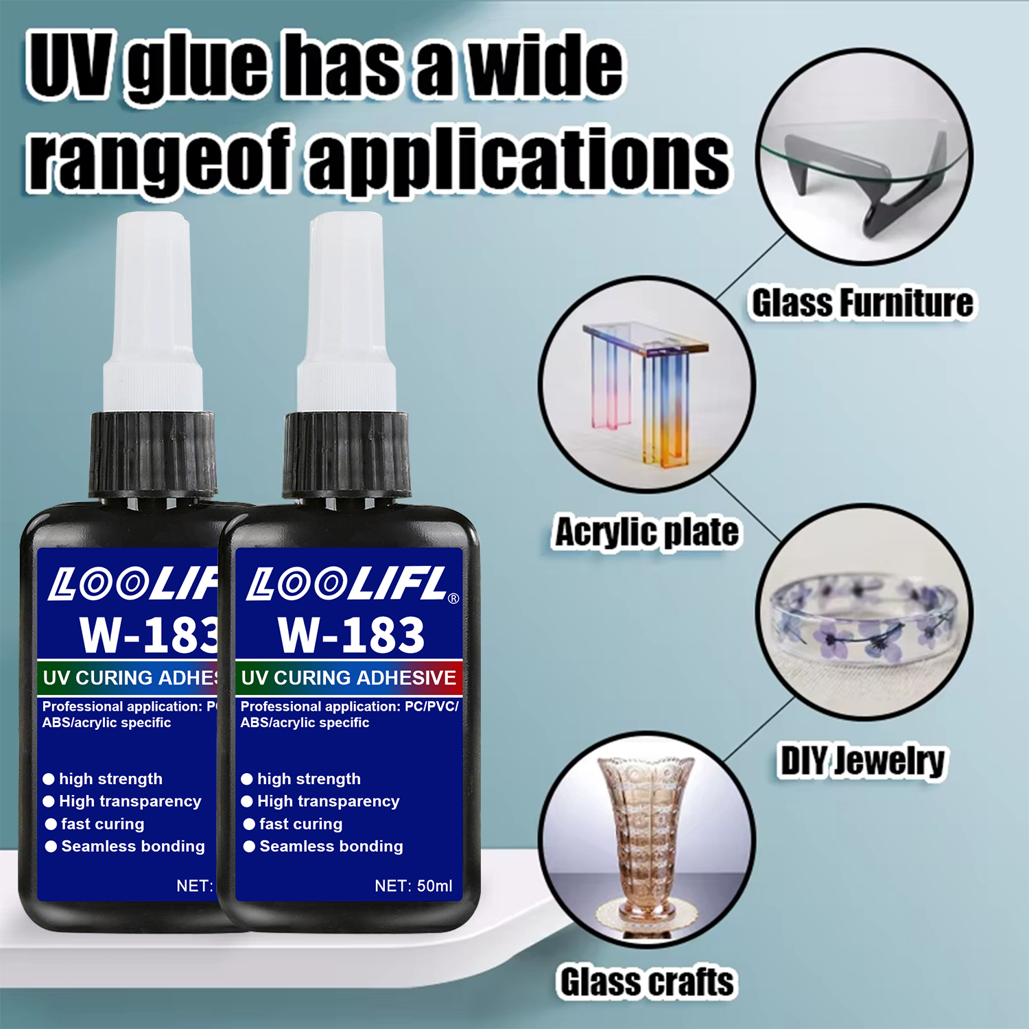 Hot Sell UV Hard Resin Adhesiv - Liquid Uv Glue Kit ulasan dan harga