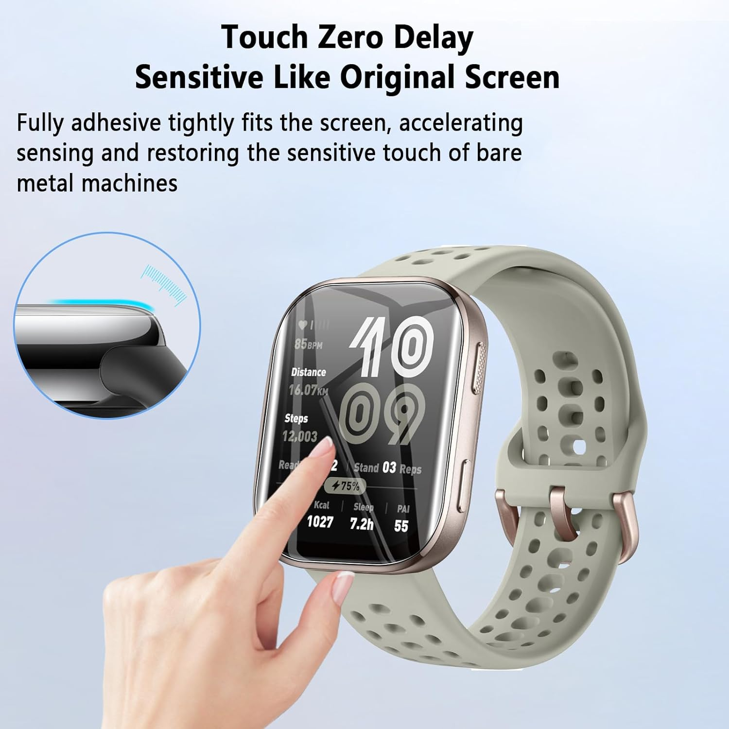 Screen Protector for Amazfit b - Smartwatch Screen Film ulasan dan harga
