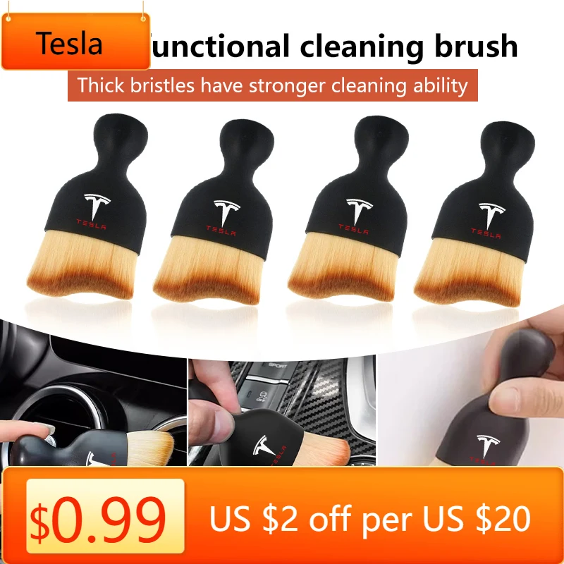 Car Sticker Tesla Car Tesla    - Dust Removal Sticker ulasan dan harga